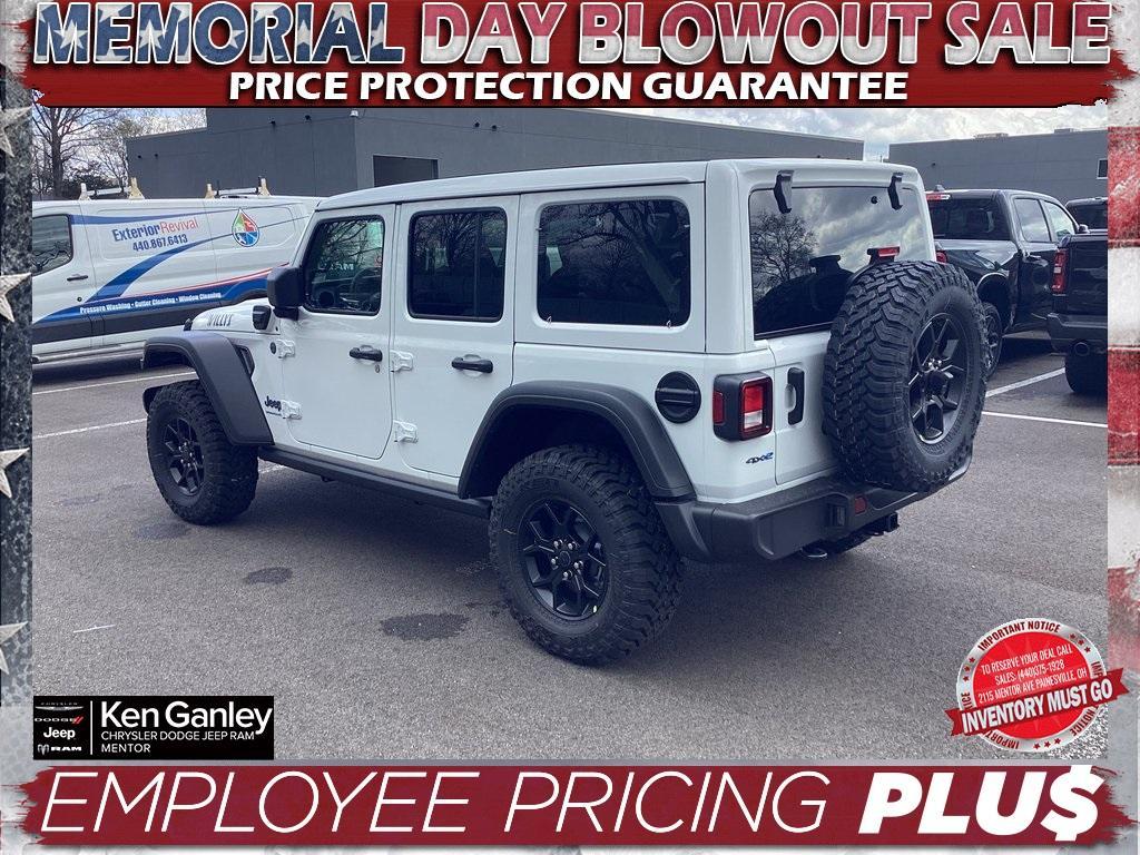 new 2025 Jeep Wrangler 4xe car, priced at $54,905