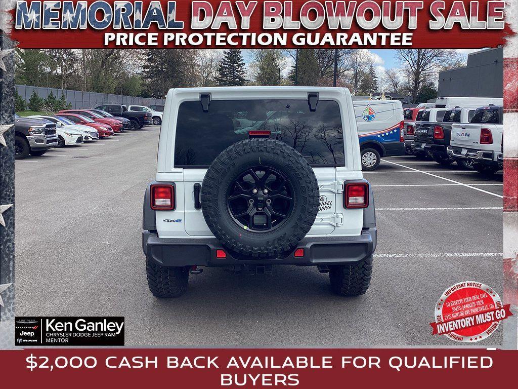new 2025 Jeep Wrangler 4xe car, priced at $54,785