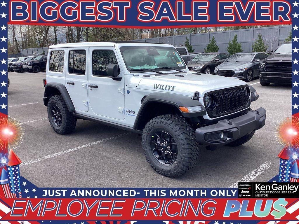 new 2025 Jeep Wrangler 4xe car, priced at $54,785