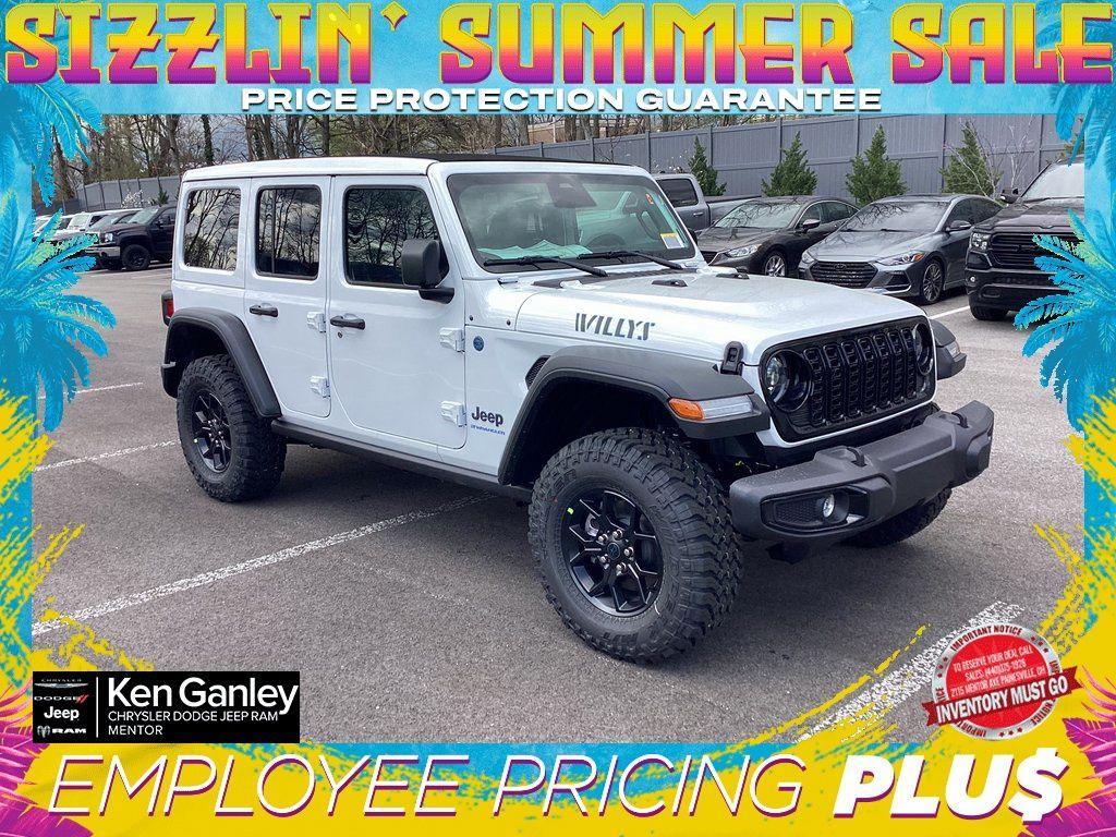 new 2025 Jeep Wrangler 4xe car, priced at $54,785