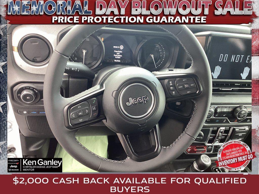 new 2025 Jeep Wrangler 4xe car, priced at $54,785