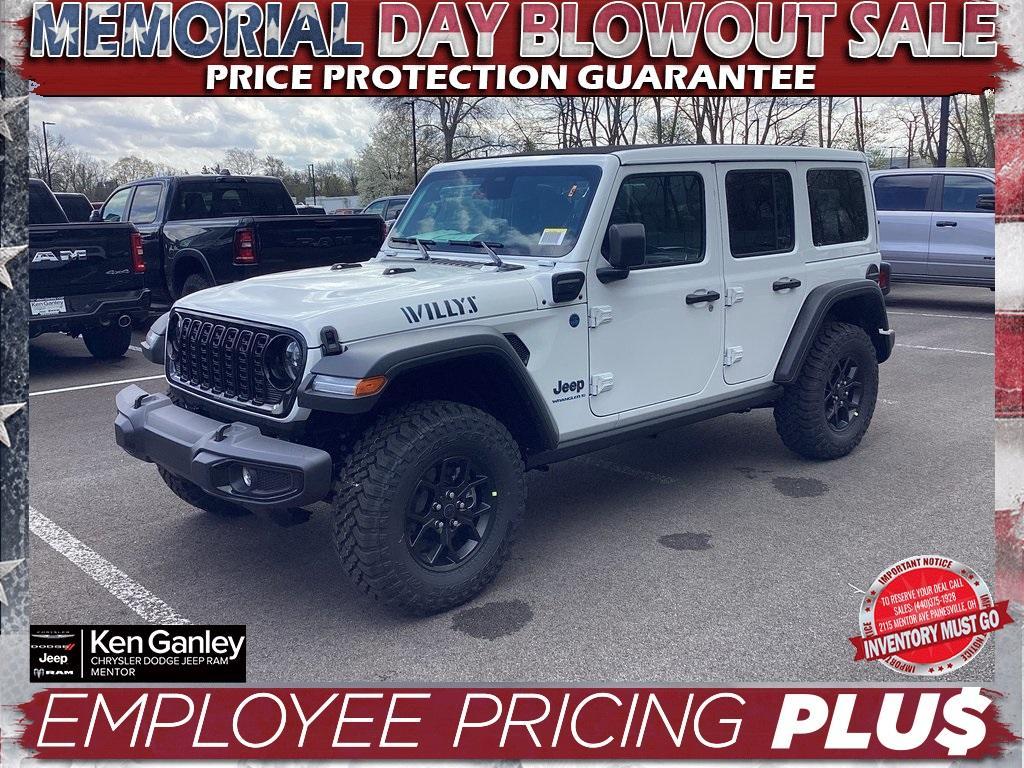 new 2025 Jeep Wrangler 4xe car, priced at $54,905