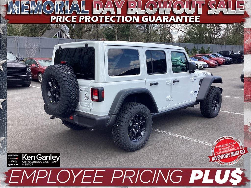 new 2025 Jeep Wrangler 4xe car, priced at $54,905