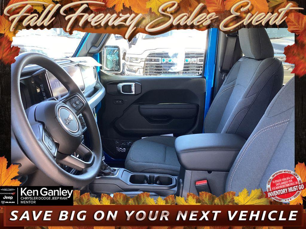 new 2026 Jeep Wrangler car, priced at $36,825