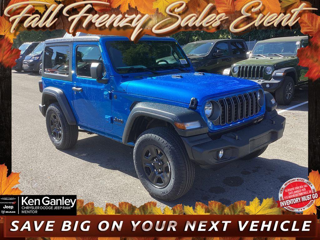 new 2026 Jeep Wrangler car, priced at $37,825
