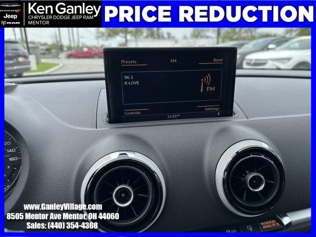 used 2015 Audi A3 car, priced at $10,650