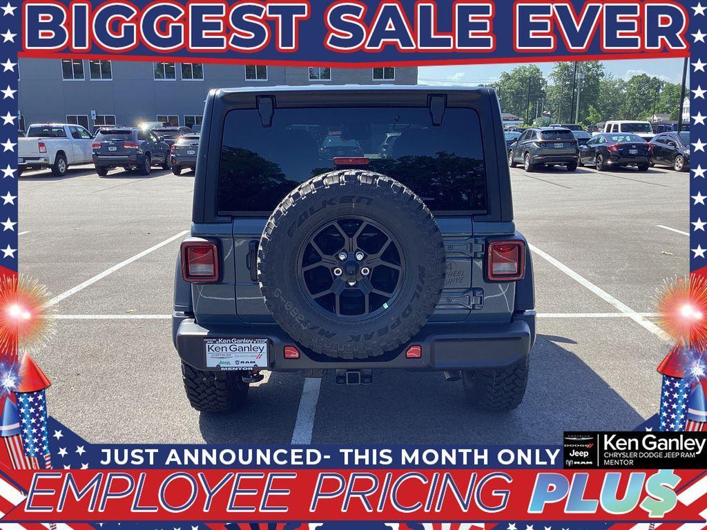 new 2025 Jeep Wrangler car, priced at $48,090