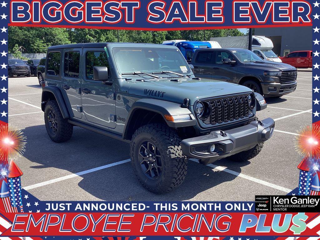 new 2025 Jeep Wrangler car, priced at $48,090