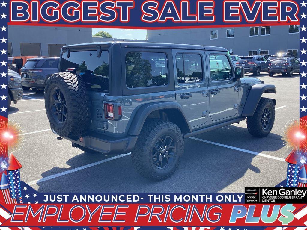 new 2025 Jeep Wrangler car, priced at $48,090