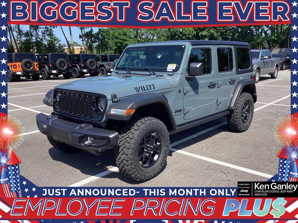 new 2025 Jeep Wrangler car, priced at $48,090