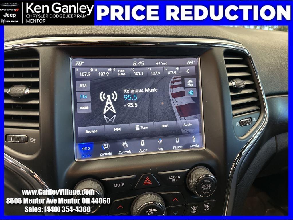 used 2018 Jeep Grand Cherokee car, priced at $16,300