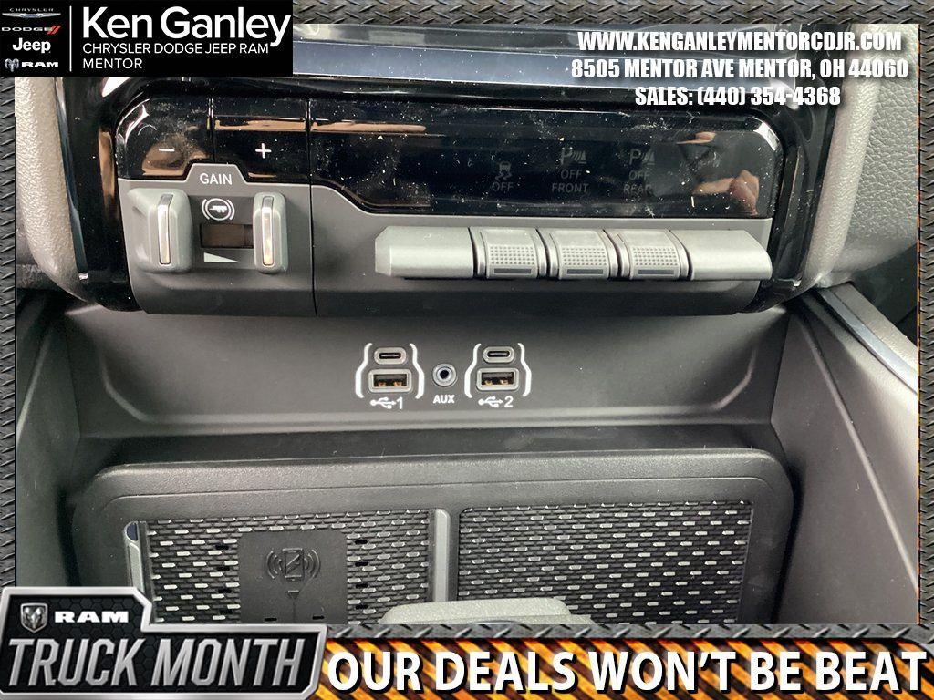 new 2025 Ram 1500 car, priced at $58,728
