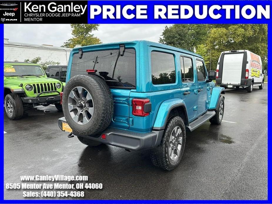 used 2020 Jeep Wrangler Unlimited car, priced at $28,896