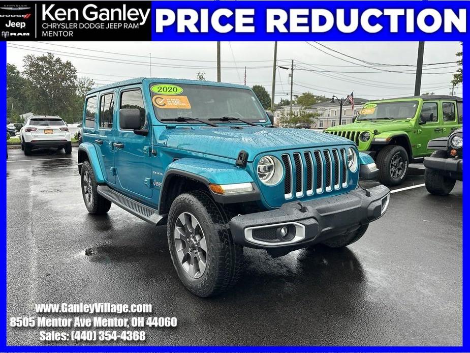 used 2020 Jeep Wrangler Unlimited car, priced at $30,900