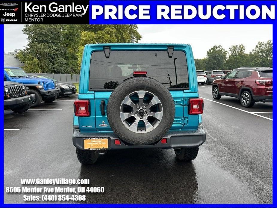 used 2020 Jeep Wrangler Unlimited car, priced at $28,896