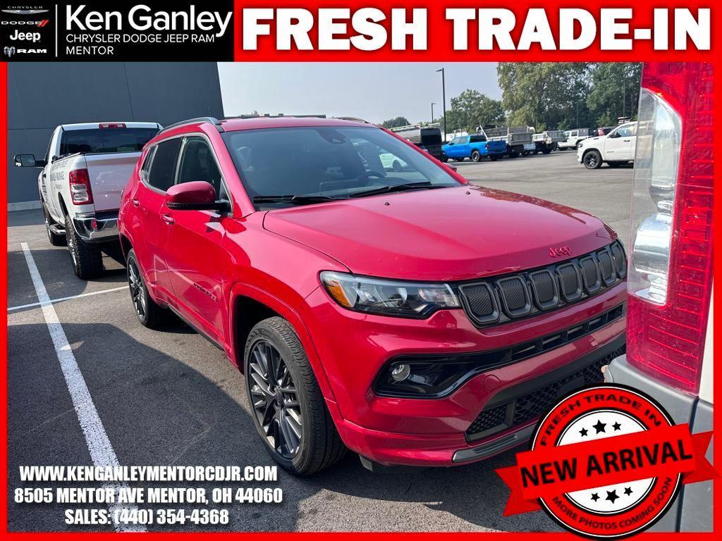 used 2022 Jeep Compass car, priced at $24,500