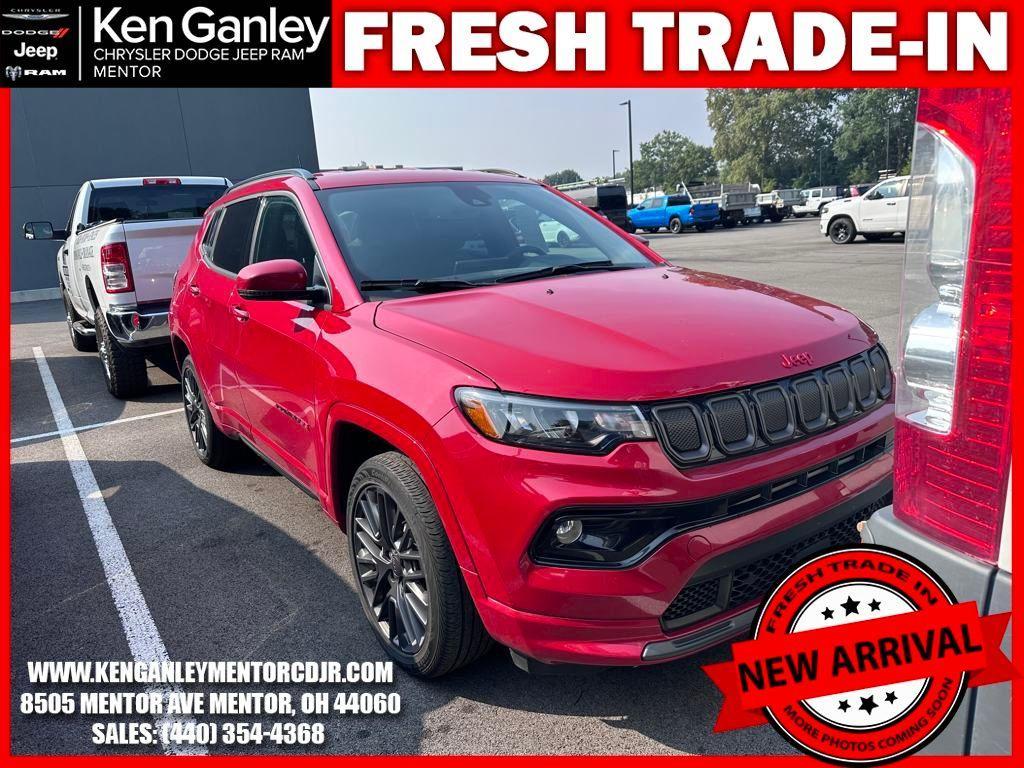 used 2022 Jeep Compass car, priced at $24,500