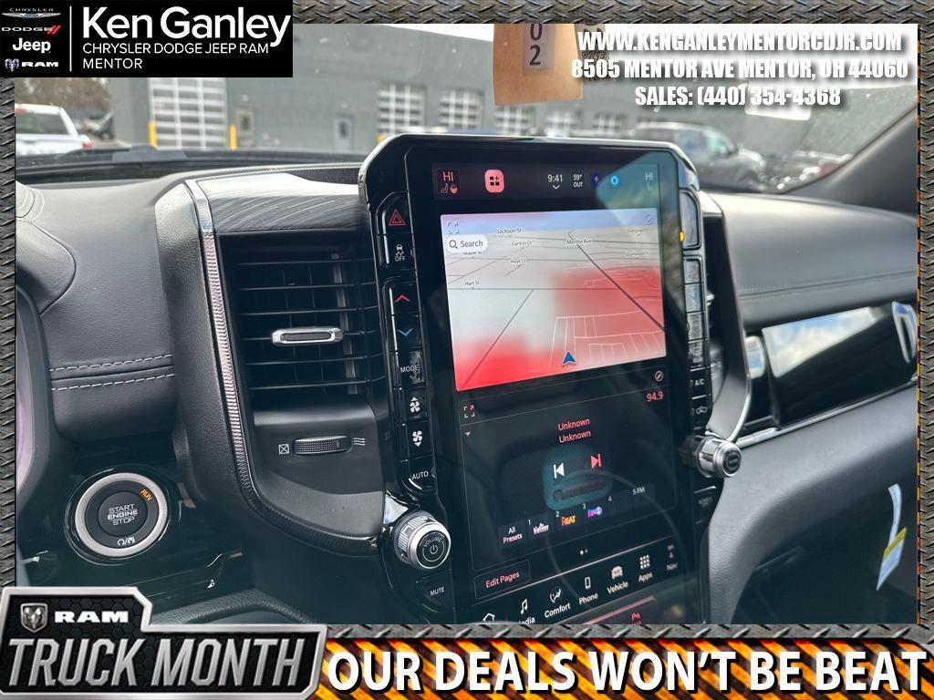 new 2025 Ram 1500 car, priced at $74,502