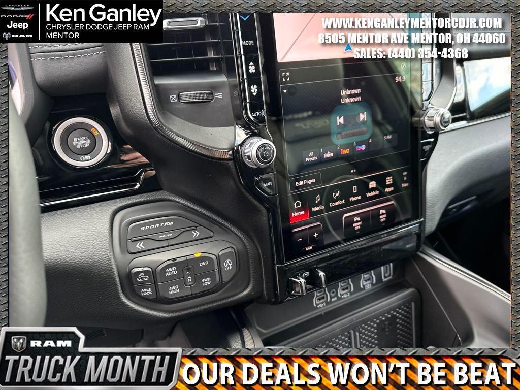 new 2025 Ram 1500 car, priced at $74,502