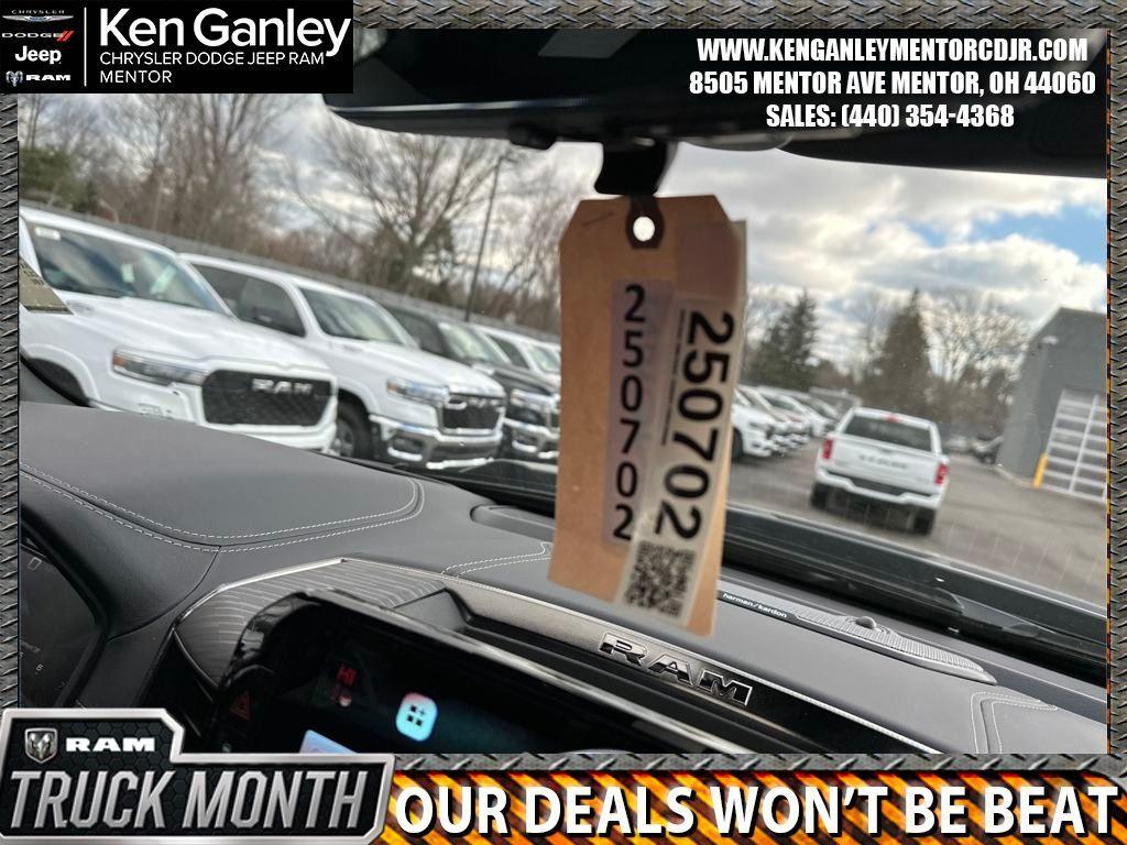 new 2025 Ram 1500 car, priced at $74,502