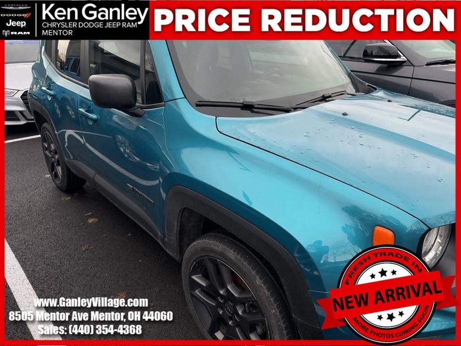 used 2021 Jeep Renegade car, priced at $19,500