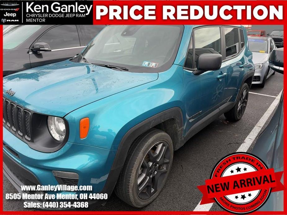 used 2021 Jeep Renegade car, priced at $19,500