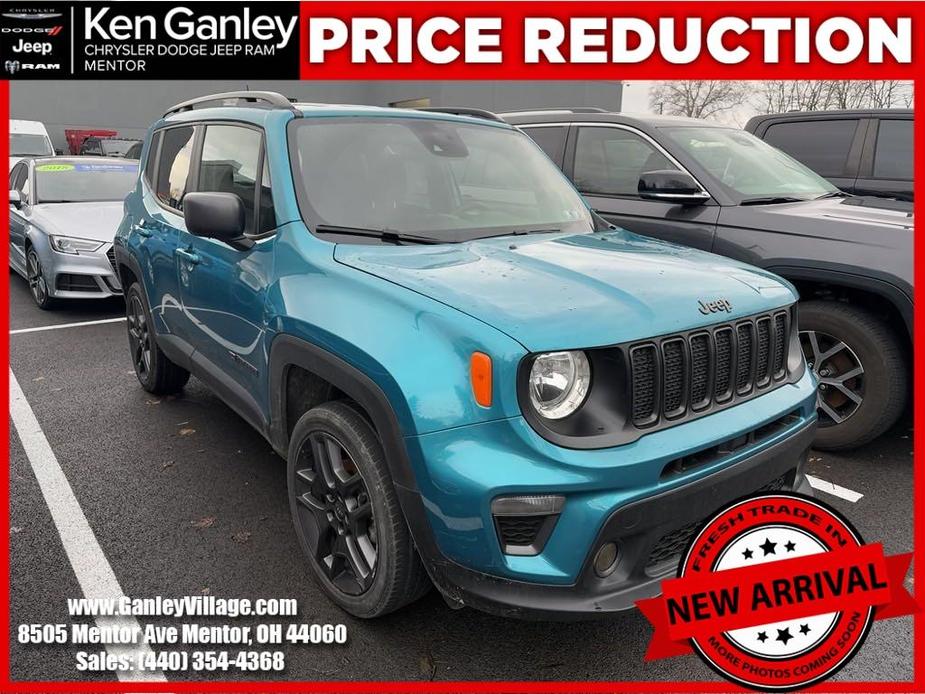 used 2021 Jeep Renegade car, priced at $19,500