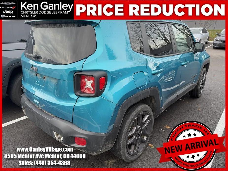 used 2021 Jeep Renegade car, priced at $19,500