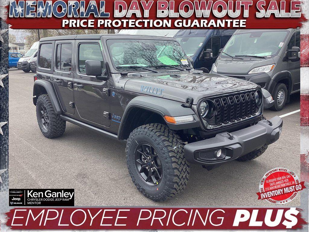 new 2025 Jeep Wrangler 4xe car, priced at $53,300