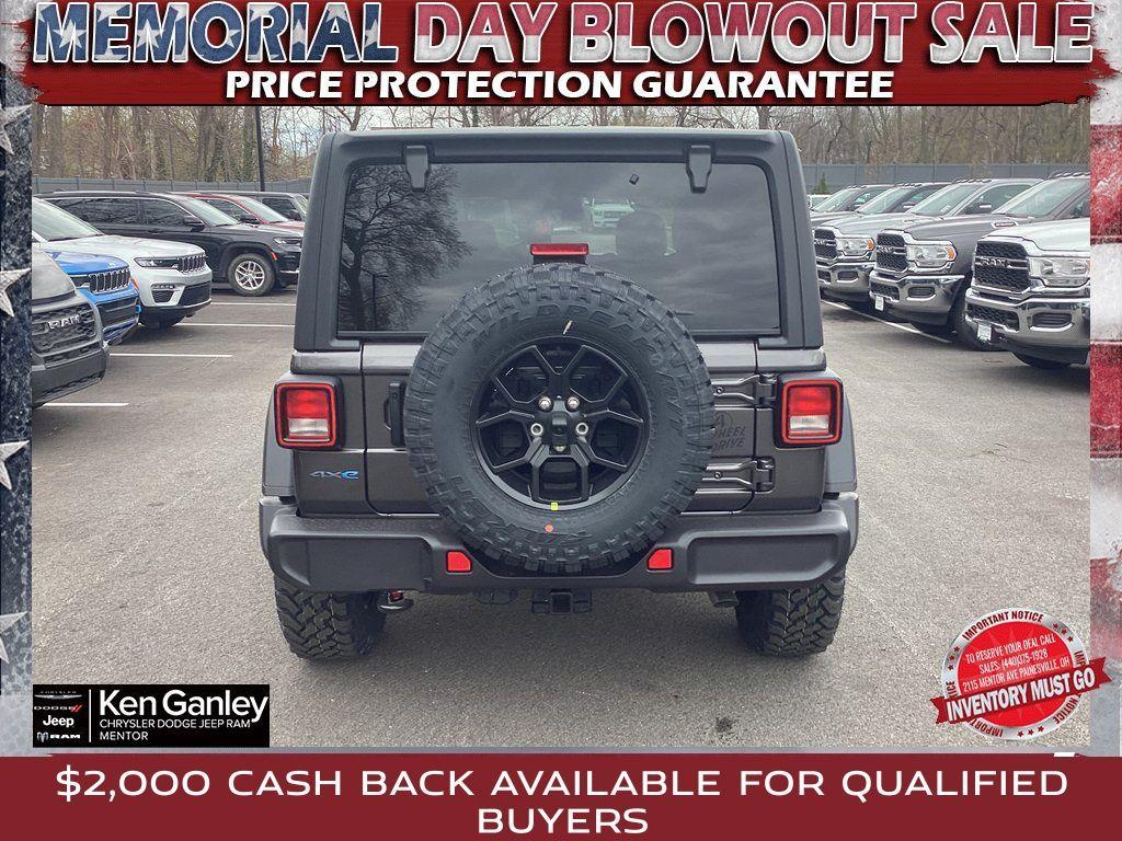 new 2025 Jeep Wrangler 4xe car, priced at $53,180