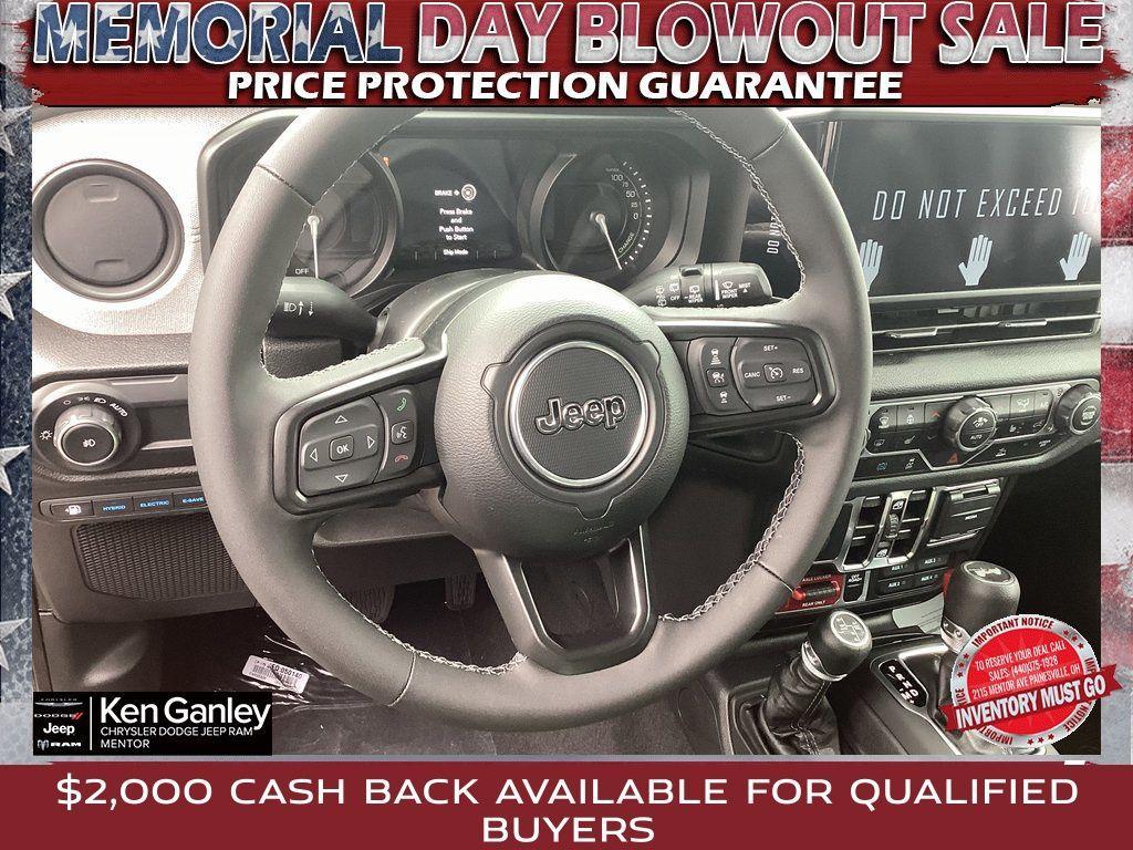 new 2025 Jeep Wrangler 4xe car, priced at $53,180
