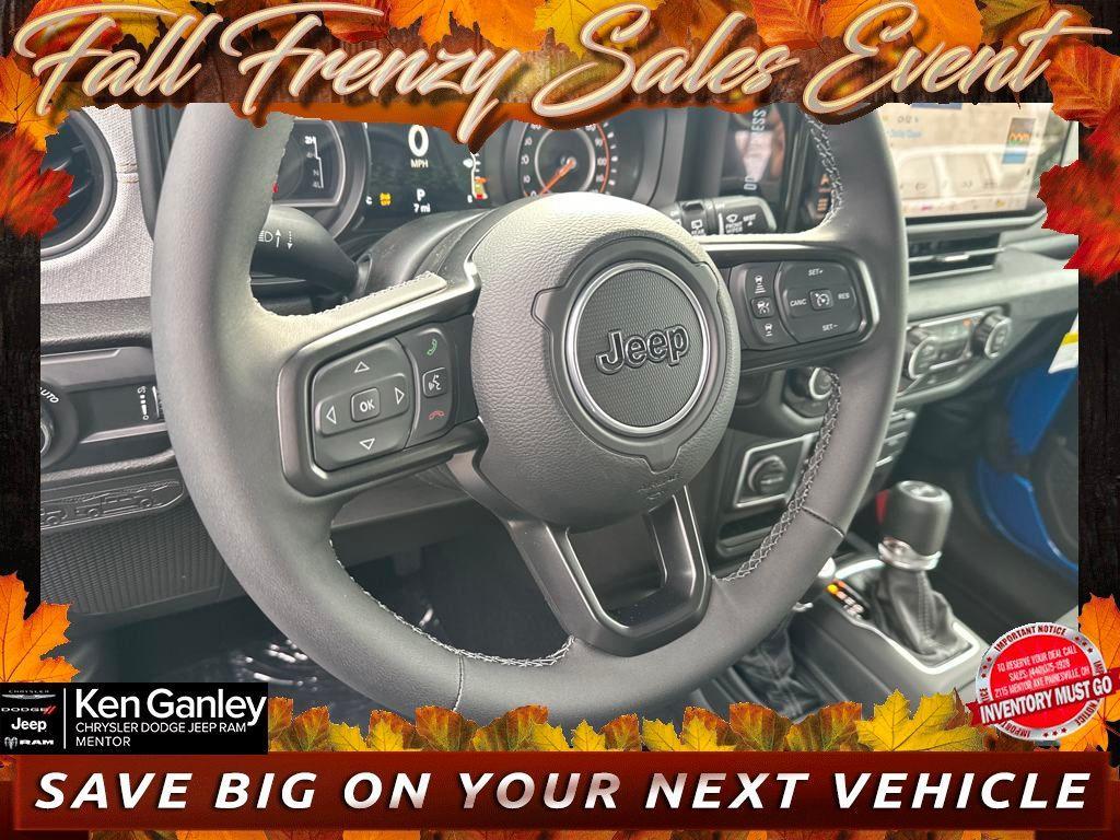 new 2025 Jeep Wrangler car, priced at $41,299