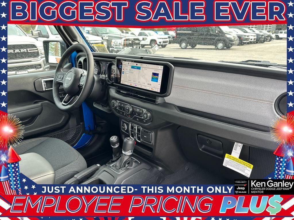 new 2025 Jeep Wrangler car, priced at $44,188
