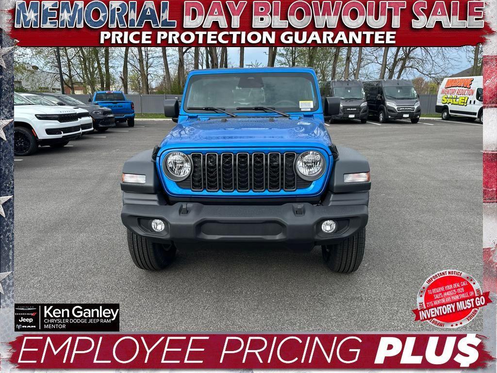 new 2025 Jeep Wrangler car, priced at $44,388