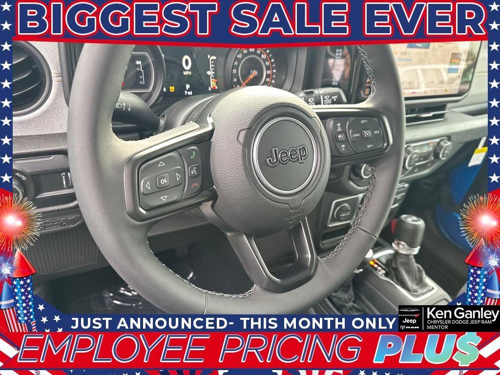 new 2025 Jeep Wrangler car, priced at $44,188