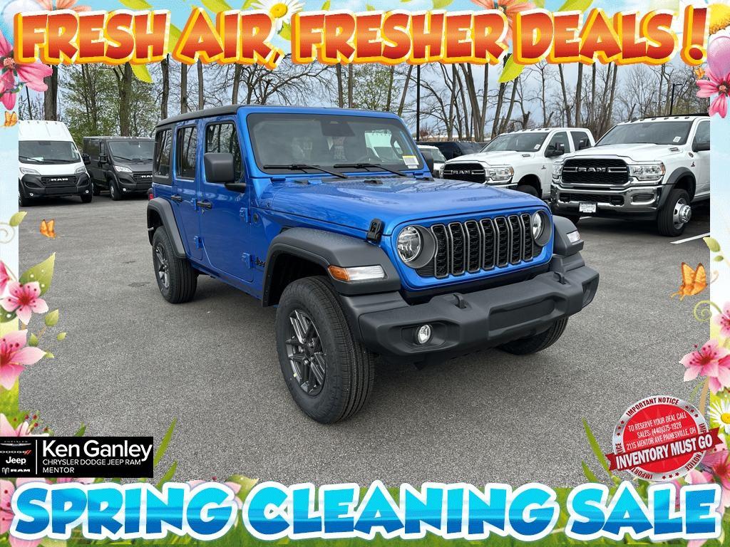 new 2025 Jeep Wrangler car, priced at $43,218