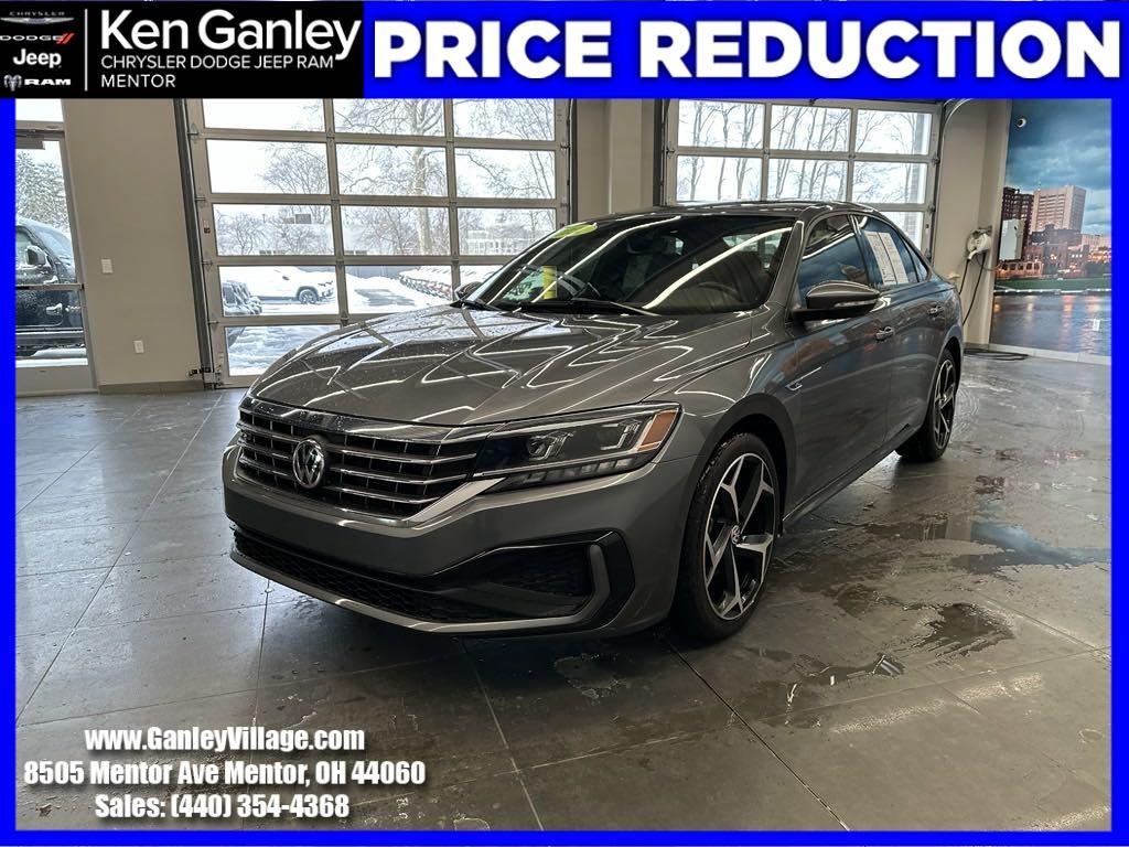 used 2021 Volkswagen Passat car, priced at $19,900