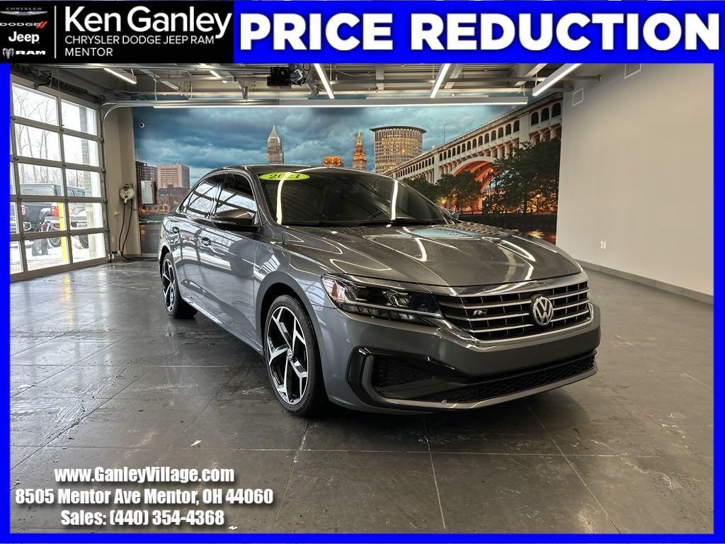 used 2021 Volkswagen Passat car, priced at $19,900