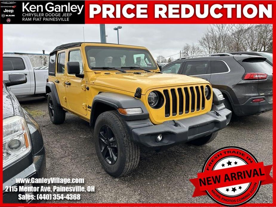 used 2020 Jeep Wrangler Unlimited car, priced at $32,403