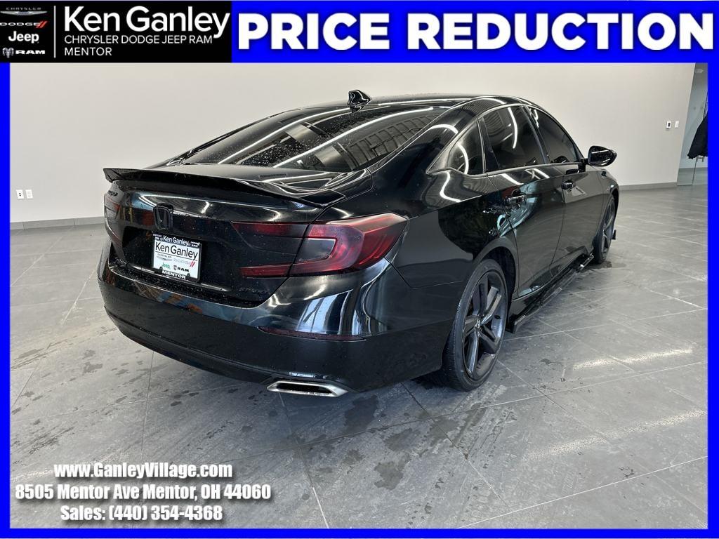 used 2021 Honda Accord car, priced at $26,100