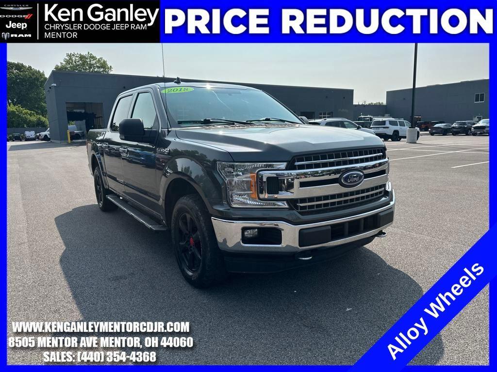 used 2018 Ford F-150 car, priced at $22,500