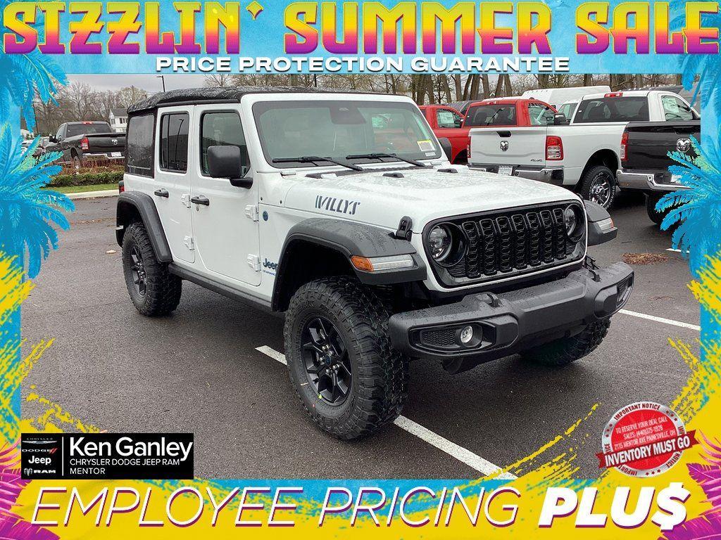 new 2025 Jeep Wrangler 4xe car, priced at $51,285