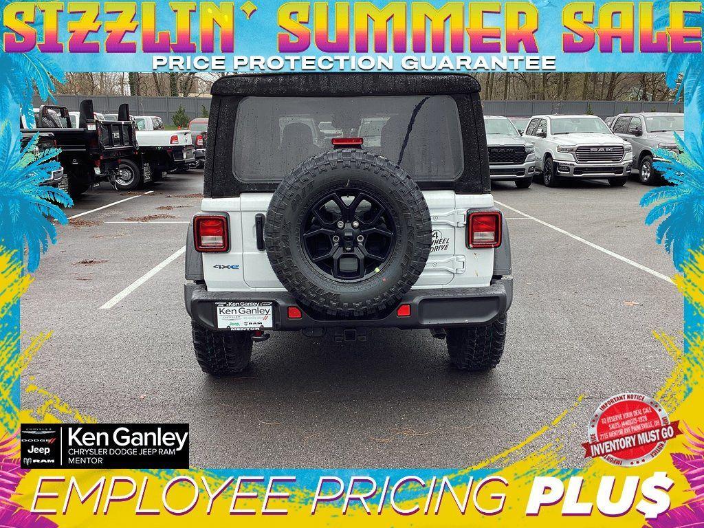 new 2025 Jeep Wrangler 4xe car, priced at $51,285