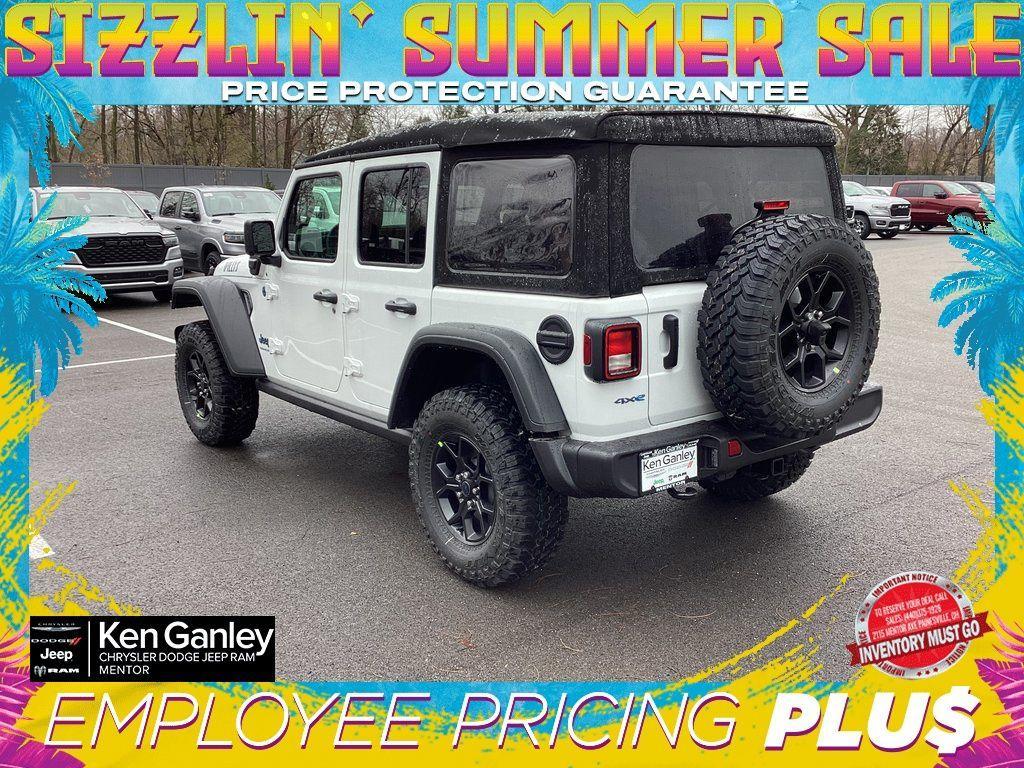 new 2025 Jeep Wrangler 4xe car, priced at $51,285