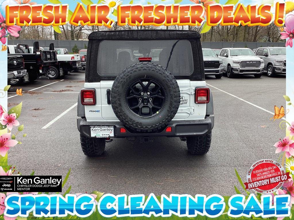 new 2025 Jeep Wrangler 4xe car, priced at $48,370