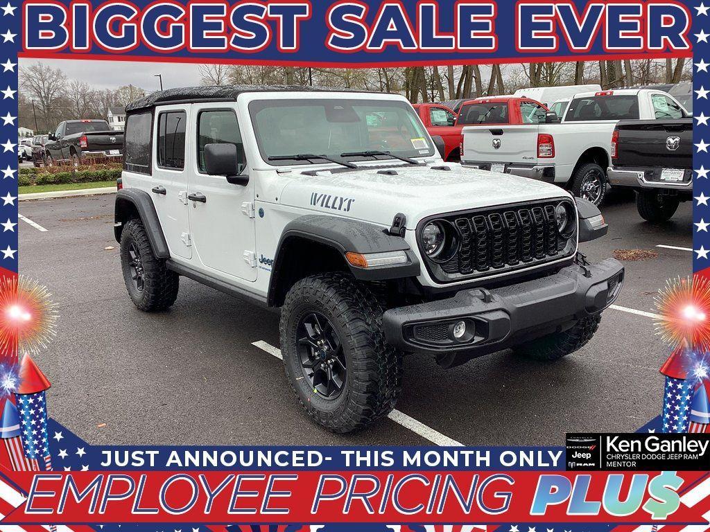 new 2025 Jeep Wrangler 4xe car, priced at $51,285