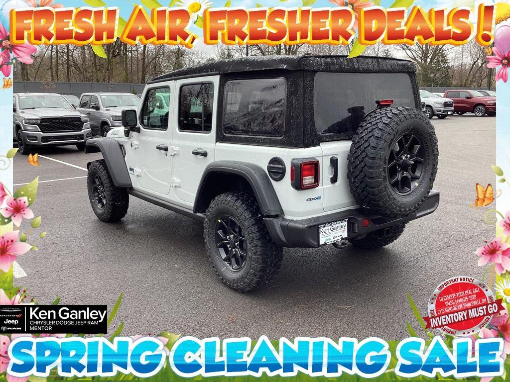 new 2025 Jeep Wrangler 4xe car, priced at $48,370