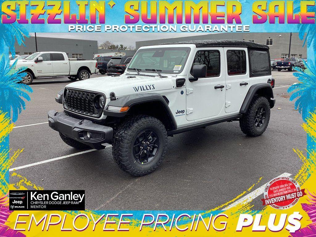 new 2025 Jeep Wrangler 4xe car, priced at $51,285