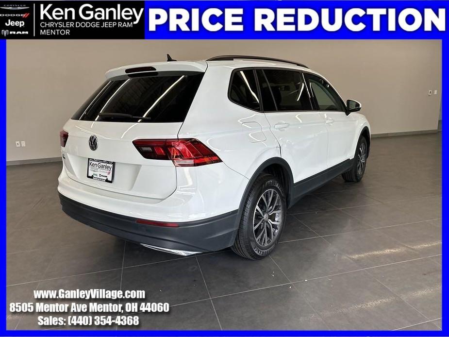 used 2021 Volkswagen Tiguan car, priced at $20,500