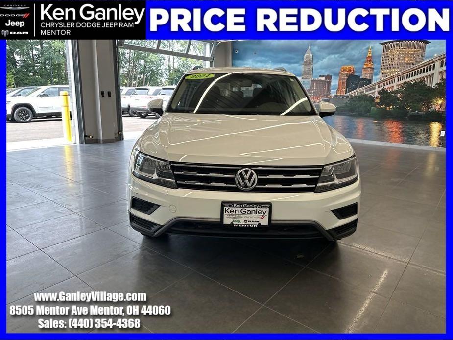 used 2021 Volkswagen Tiguan car, priced at $20,500